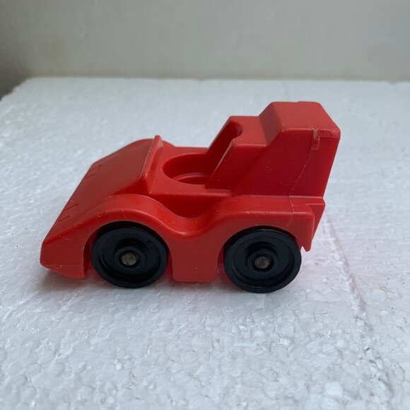 Race Car, Fisher Price Little People Vintage Indy Racer Set From 1980s - Picture 2 of 8